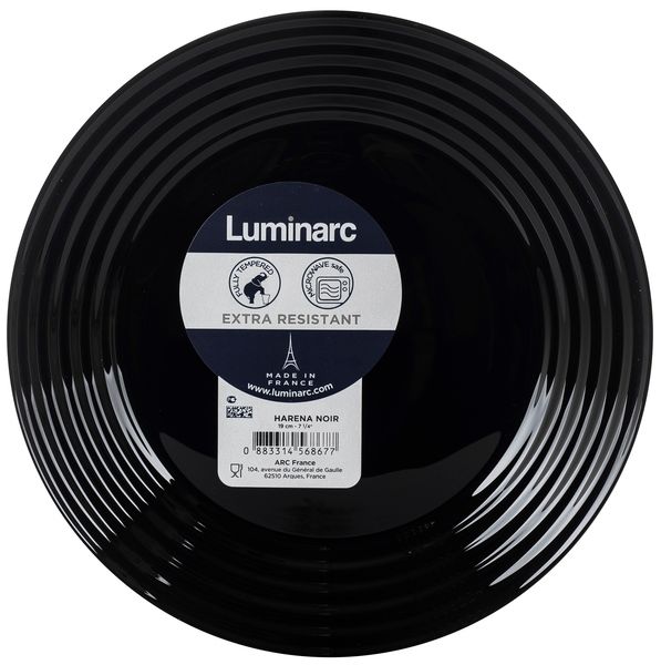 Тарілка обідня Luminarc Harena Black L7611 25 см L7611 фото